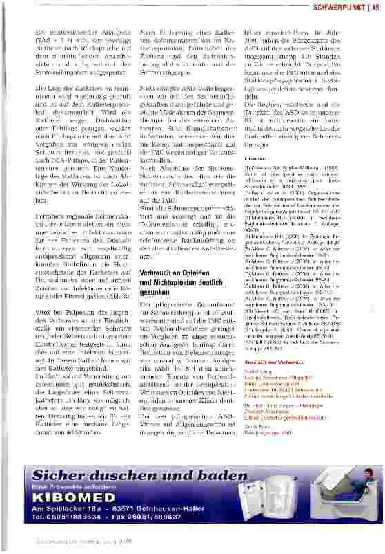 Vorschauseite 6: Der pflegebasierte Akutschmerzdienst
