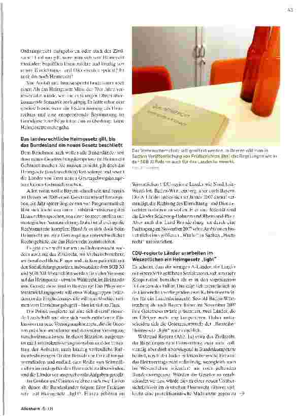 Vorschauseite 2: Betriebsunfall oder Chance für die Länder?