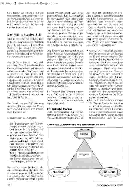 Vorschauseite 2: Der konfrontative Stil