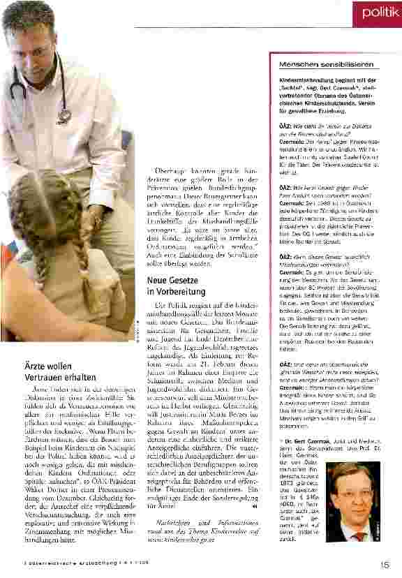 Vorschauseite 2: Heiße Diskussion über ärztliche Anzeigepflicht