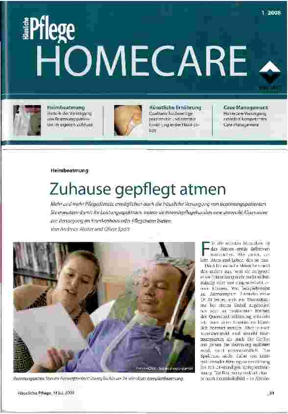 Vorschauseite 1: Zuhause gepflegt atmen