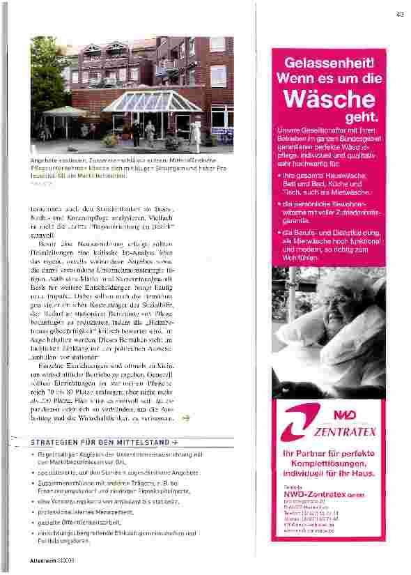 Vorschauseite 2: Schärfen Sie Ihr Profil
