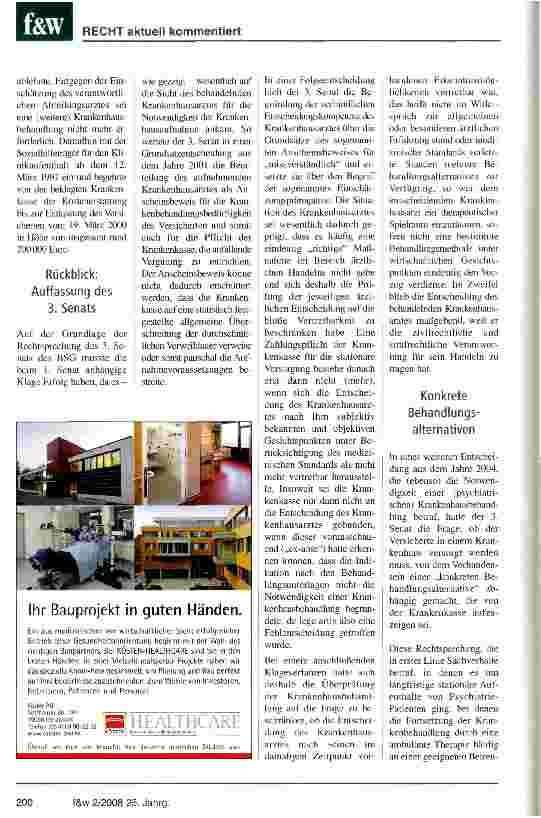 Vorschauseite 5: Perspektiven in einer sich wandelnden Kliniklandschaft