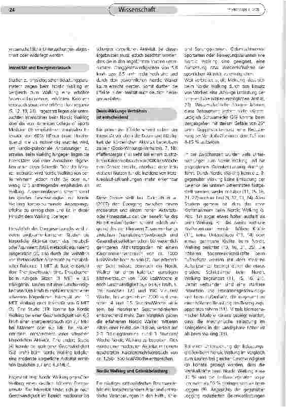 Vorschauseite 2: Gesund durch Nordic Walking Prävention oder Mythos?
