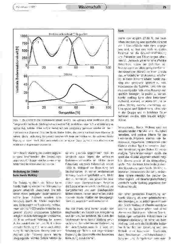 Vorschauseite 3: Gesund durch Nordic Walking Prävention oder Mythos?