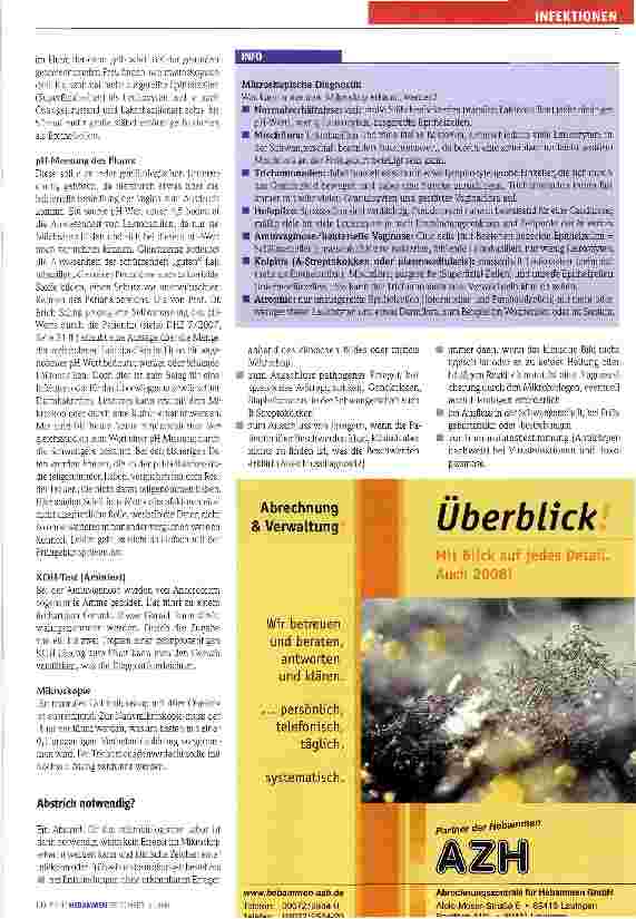 Vorschauseite 2: Vaginale Infektionen | Teil 1