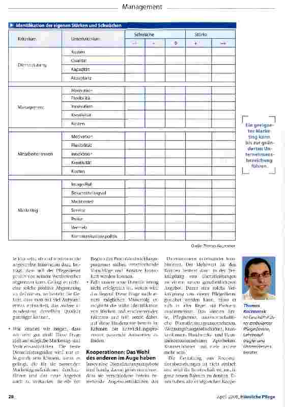 Vorschauseite 3: Stärken und Schwächen realistisch einschätzen