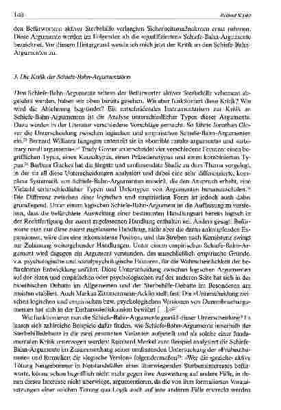 Vorschauseite 6: Schiefe-Bahn-Argumente in der Sterbehilfe-Debatte