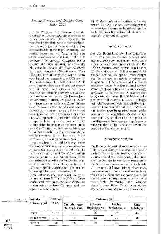 Vorschauseite 2: UNTERSUCHUNG UND ERSTVERSORGUNG NEUROTRAUMATOLOGISCHER PATIENTEN