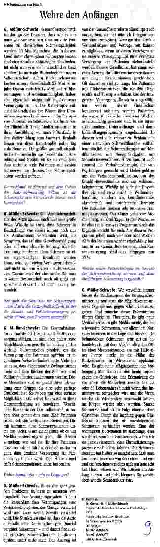 Vorschauseite 2: Wehre den Anfängen