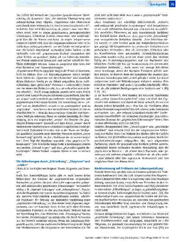 Vorschauseite 4: Beobachtung: Die Erbsünde der psychiatrischen Pflege?