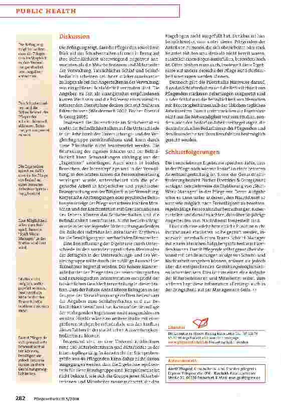 Vorschauseite 4: Mehr Gesundheitsförderung!