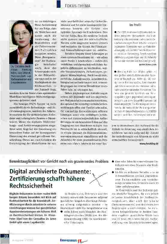 Vorschauseite 3: Rechtliche und wirtschaftliche Aspekte von Dokumentationsmanagement im Krankenhaus