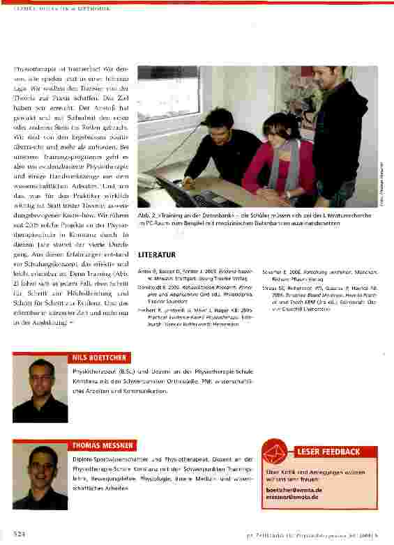 Vorschauseite 3: Projekt Goldstandard