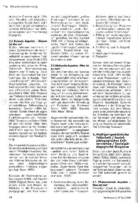 Vorschauseite 6: Theorie, Lehre und Praxis
