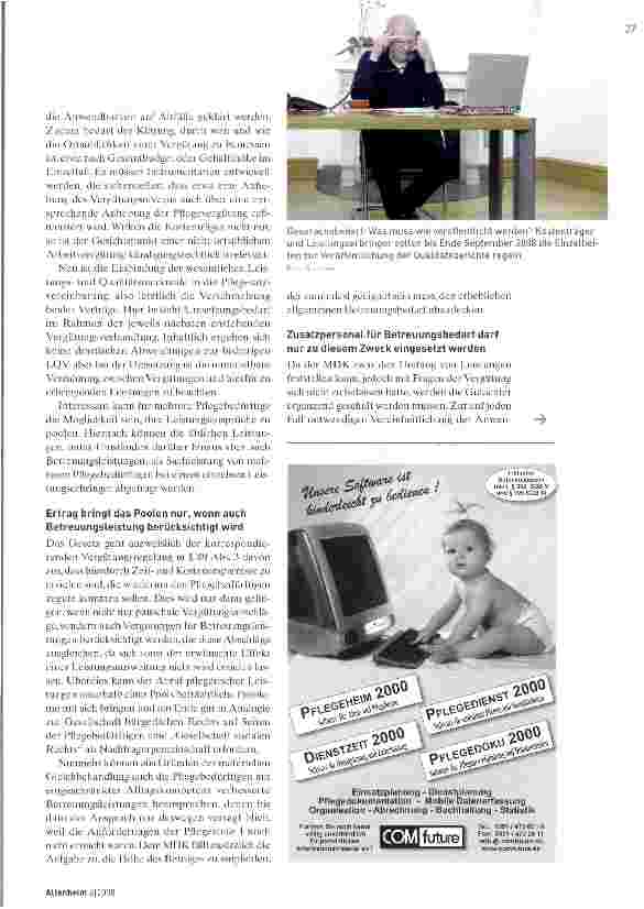 Vorschauseite 2: Erst die Reform, dann die Umsetzung