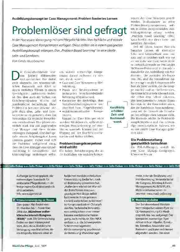 Vorschauseite 1: Problemloser sind gefragt
