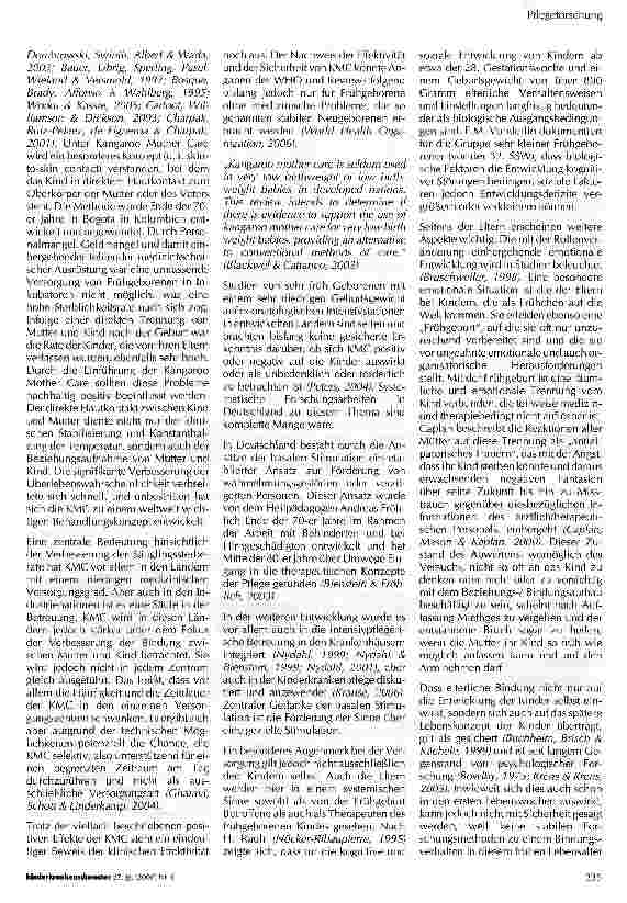 Vorschauseite 3: Beiträge und Effekte einer Basal Stimulierenden elterlichen Kontaktpflege (BSK) im Rahmen der Konzeption einer Sanften Frühgeborenenpflege