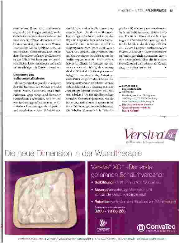 Vorschauseite 4: Isolierungsmaßnahmen bei infektiösen Patienten