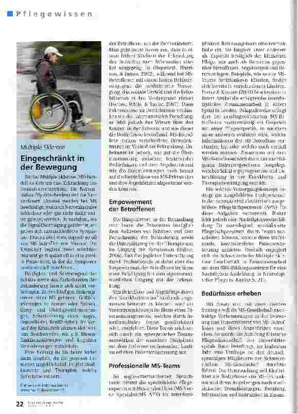 Vorschauseite 2: Nachhaltige Verbesserung der Betreuung und Unterstützung