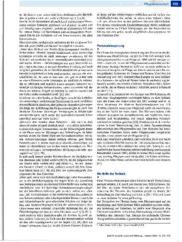 Vorschauseite 3: Auswirkungen der Einführung der G-DRG für die Intensivstationen: Transformation der Ratio des Zweckes