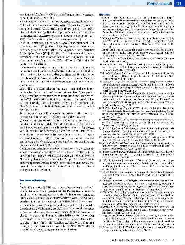 Vorschauseite 5: Auswirkungen der Einführung der G-DRG für die Intensivstationen: Transformation der Ratio des Zweckes