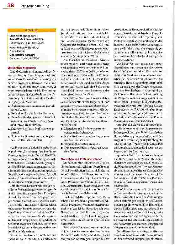 Vorschauseite 2: Sachlich bleiben