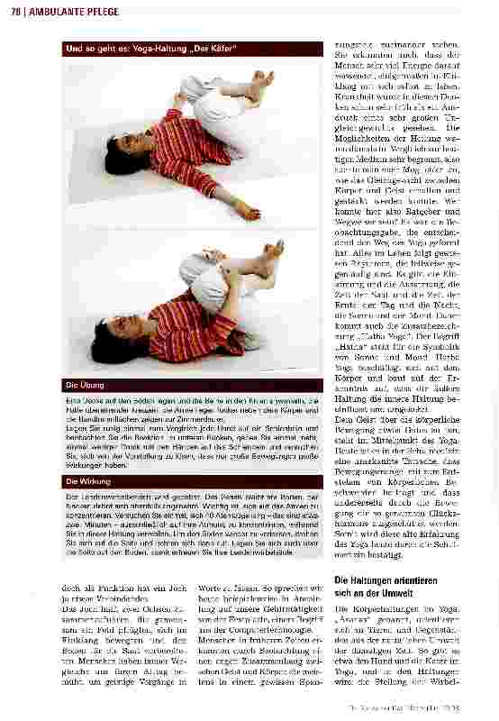 Vorschauseite 2: Yoga: Dem Geist über das Körperliche Gutes tun