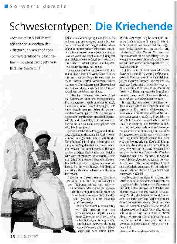 Vorschauseite 1: Schwesterntypen: Die Kriechende