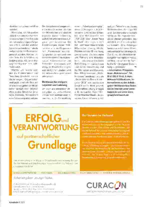 Vorschauseite 2: ARBEITGEBER MÜSSEN FÜR FACHKRÄFTE ATTRAKTIV SEIN