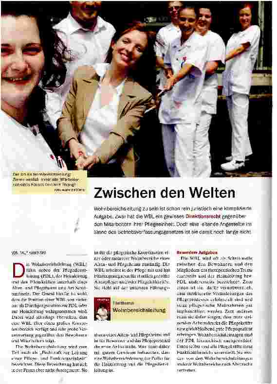 Vorschauseite 1: Zwischen den Welten