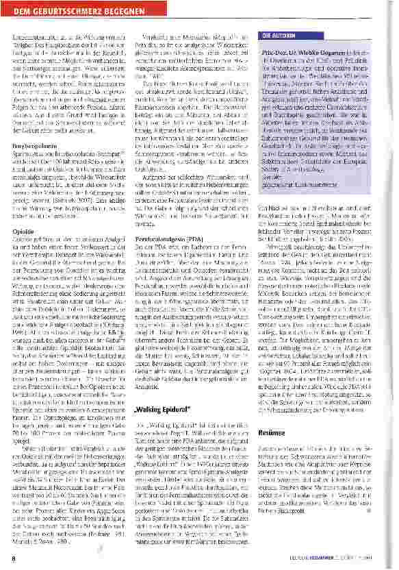 Vorschauseite 3: Entwicklung und Methoden der Schmerzlinderung