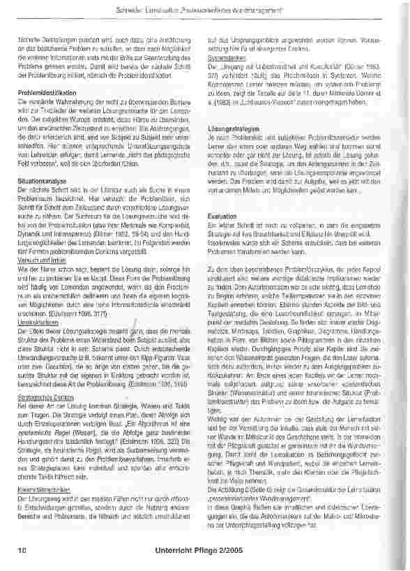 Vorschauseite 6: Dem Autorinnenteam über die Schulter geschaut:die Lernsituation „Prozessorientiertes Wundmanagement entsteht