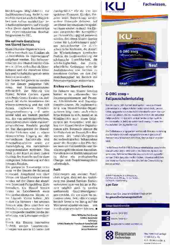 Vorschauseite 3: Alternative: Shared-Service-Strukturen