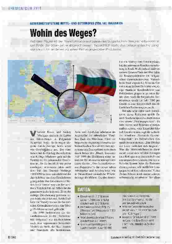 Vorschauseite 1: Wohin des Weges?