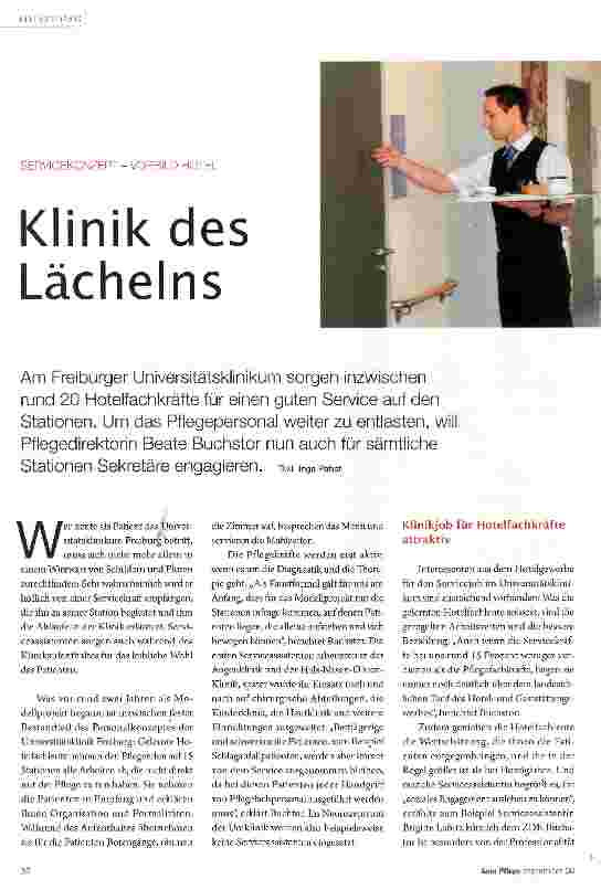 Vorschauseite 1: Klinik des Lächelns