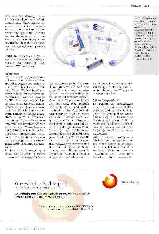 Vorschauseite 2: Infektionsprophylaxe und BehandlungStuhlableitung bei Patienten mit tiefen sakralen Dekubitalulcera