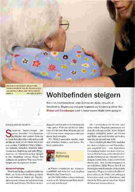 Vorschauseite 1: Wohlbefinden steigern