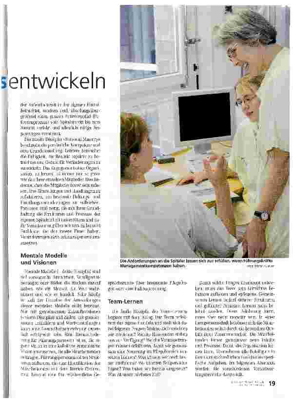 Vorschauseite 2: Als lernende Organisation entwickeln eine evidenzbasierte Praxis