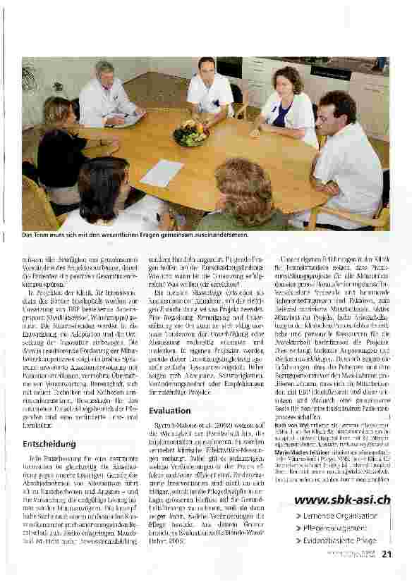 Vorschauseite 4: Als lernende Organisation entwickeln eine evidenzbasierte Praxis
