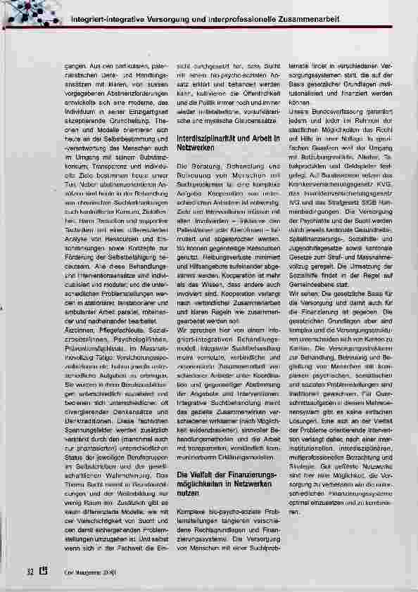 Vorschauseite 2: Integriert-integrative Versorgung und interprofessionelle Zusammenarbeit