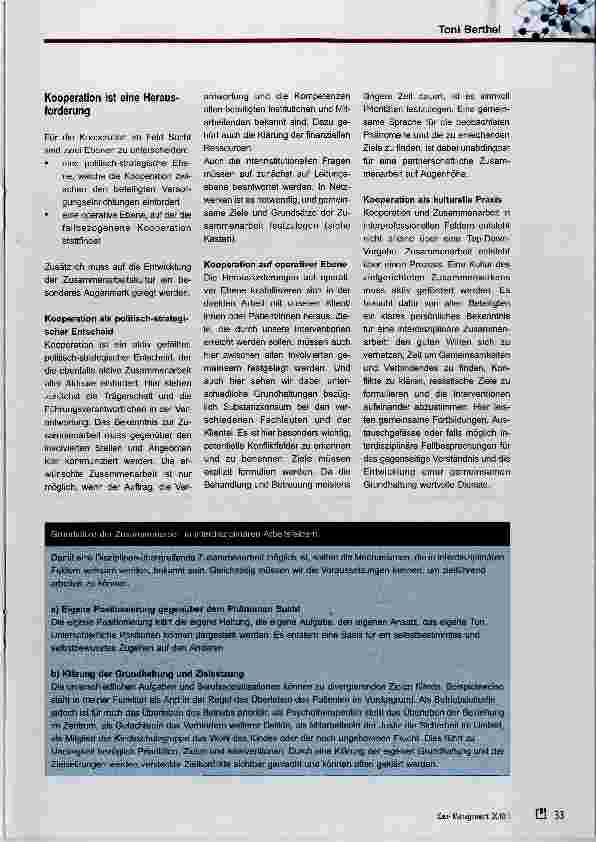 Vorschauseite 3: Integriert-integrative Versorgung und interprofessionelle Zusammenarbeit