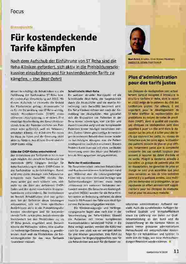 Vorschauseite 1: Für kostendeckende Tarife kämpfen