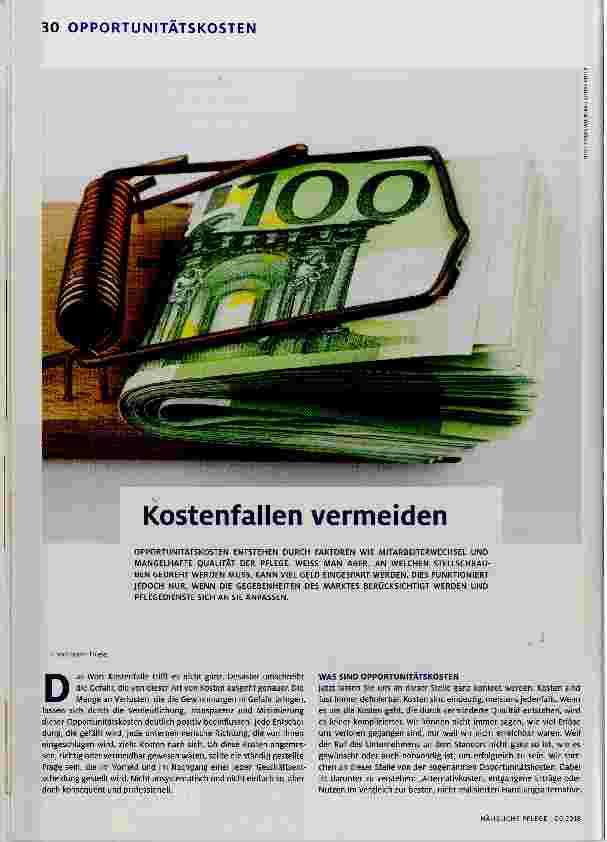 Vorschauseite 1: Kostenfallen vermeiden