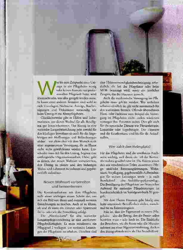Vorschauseite 2: Von daheim ins Heim