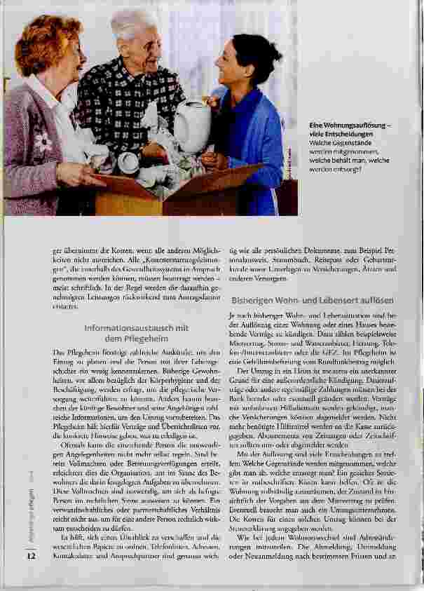 Vorschauseite 3: Von daheim ins Heim