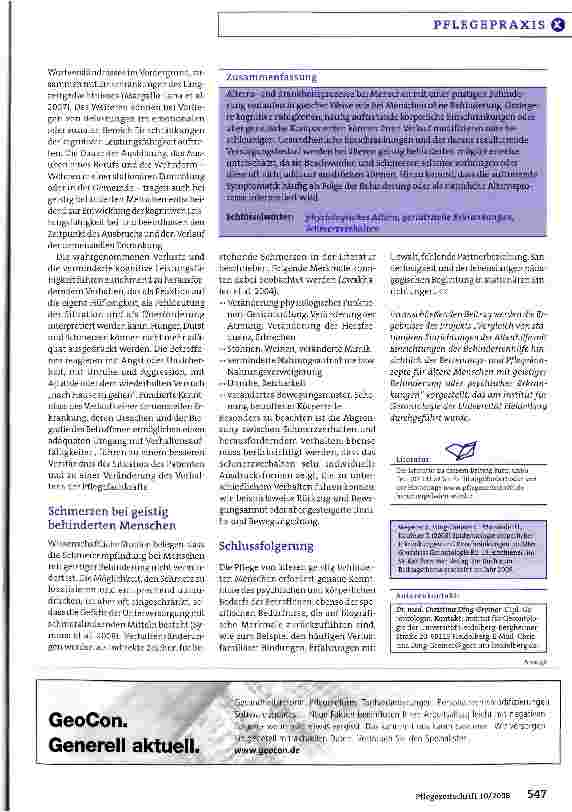 Vorschauseite 4: Physiologisches Altern erkennen