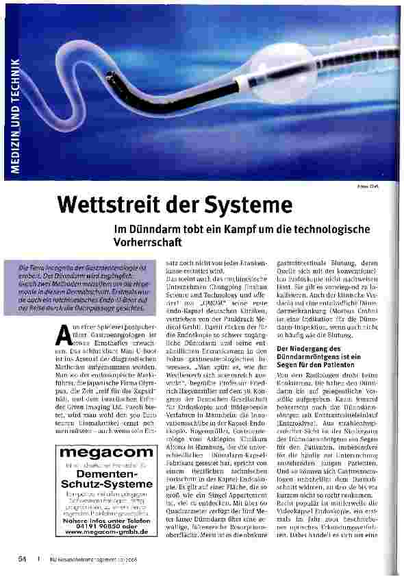 Vorschauseite 1: Wettstreit der Systeme Im Dünndarm tobt ein Kampf um die technologische Vorherrschaft