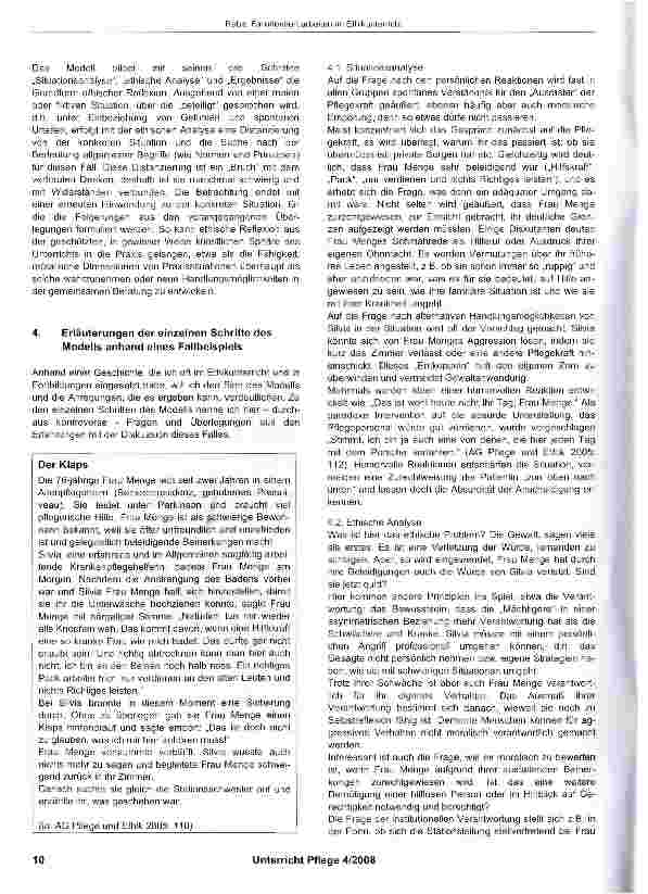 Vorschauseite 3: Fallorientiert arbeiten im Ethikunterricht