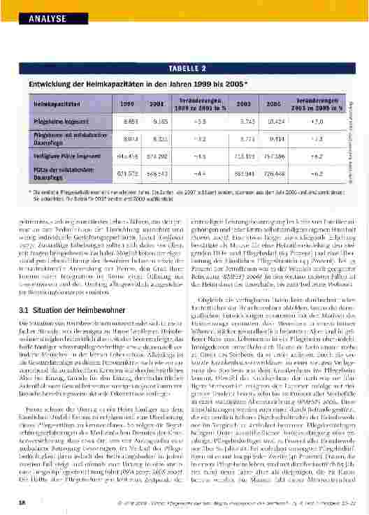 Vorschauseite 4: Pflegeheime auf dem Weg zu Institutionen des Sterbens?